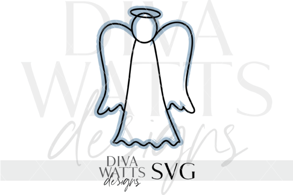 Angel Clipart SVG: Graphics for Crafts
