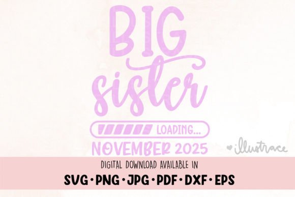 Big Sis Loading SVG for Graphics and Crafts