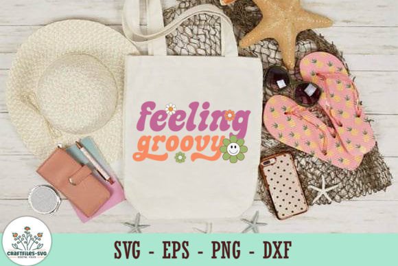 Feeling Groovy - Retro SVG for Crafts and Graphics