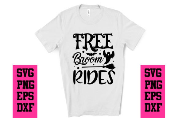 Free Broom Rides Svg Design for Graphics and Crafts
