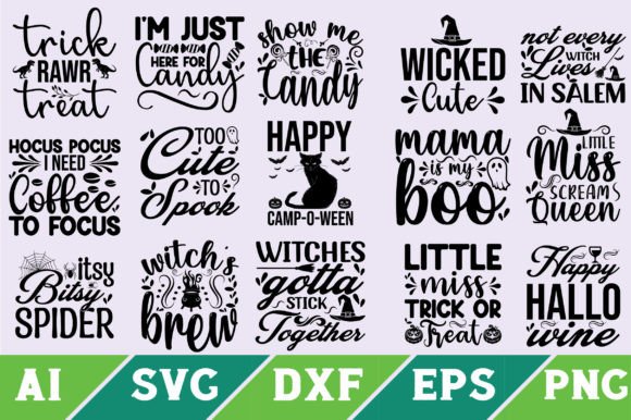 Halloween SVG Design Bundle
