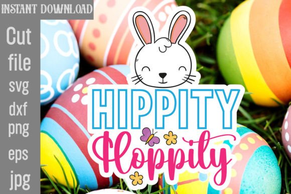 Hippity Hoppity SVG Cut File: Graphics & Crafts