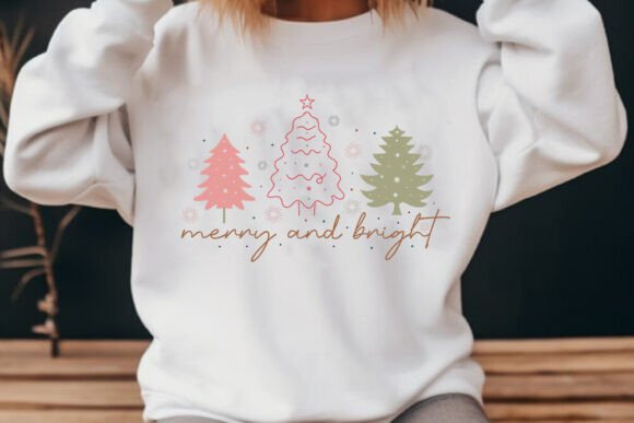 Merry and Bright SVG for Crafts and Graphics